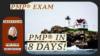 PMP Certification in 8 days with Aileen