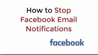 How to Stop Facebook Email Notifications in Gmail -2024