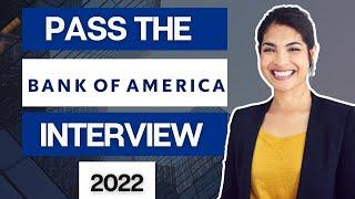 [2022] Pass the Bank Of America Interview | Bank Of America Video Interview