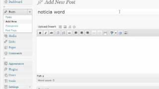 wordpress tutorial español crear articulo globotec hosting