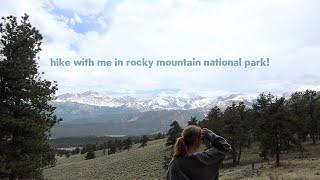 hike solo with me in rocky mountain national park!