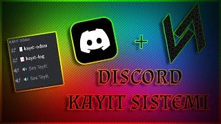 Discord Sunucusuna Kayıt Sistemi Kurma ! (Nors-Bot)