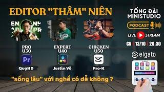 PODCAST với các Editor thâm niên từ Premire vs Davinci vs Capcut @quahd @Justinvooo