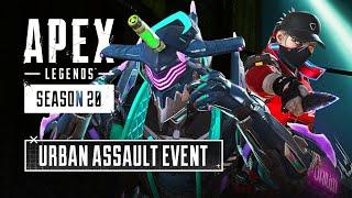 All "URBAN ASSAULT" Collection Event Skins - Apex Legends Season 20