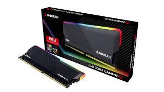 BIOSTAR Announces Gaming X RGB Line of DDR4 Memory