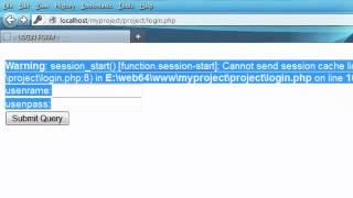 how to fix session and headers error