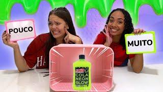 MUITO, POUCO ou OBRIGADA * Slime Challenge