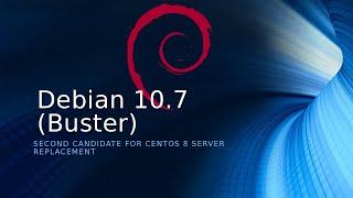 Debian 10.7 Server Install