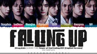 Stray Kids (스트레이 키즈) 'Falling Up (English Ver.)' Lyrics [Tower of God 2 OST] [Color Coded_Eng] | SBY