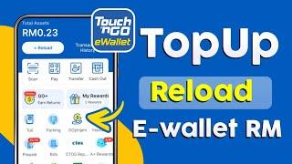 how to top up touch 'n go ewallet with reload pin