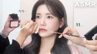 sub) 메이크업샵 ASMR 청담동 연예인 웨딩샵에서 웨딩메이크업 & 헤어 받아봤어요! (ft.아쥬레)