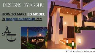 3D MODEL Creating in sketchup with 2d autocad plan ??