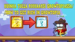 Growtopia Profit : 3WL to 3DL (How to Get Rich 2019)