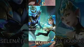 HERO HERO MOBILE LEGENDS YANG BERSAUDARA (KAKAK ADIK) , subscribe to 4k. #mlbb #shorts