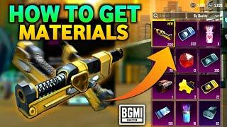 How To Get Material in BGMI Easily | BGMI Material Kaise Len