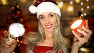 ASMR 3h Christmas Barbershop Roleplay  Haircut and Shave, Massage for sleep, Personal Attention