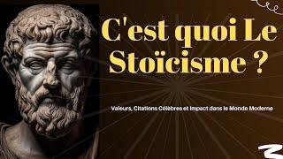 C'est quoi Le Stoïcisme ? | aleurs, Citations Célèbres et Impact dans le Monde Moderne