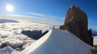 Climbing Cerro Chalten (Fitz Roy) via the Franco-Argentina