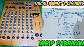 MIXER RAKITAN MIXER 8 CHANNEL LENGKAP REVERB