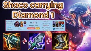 Diamond 1 Shaco Clean Carry - S11 Ranked [League of Legends] Full Gameplay - Infernal Shaco