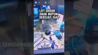 Detik Menegangkan di Dalam Lift