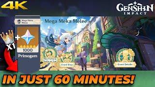 Mega Meka Melee Event SPEEDRUN IN 60 MINUTES! [4K60FPS]