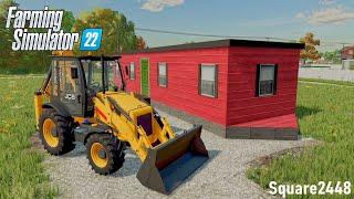 Building Gravel Pad For Mobile Home! | Xbox | FS22 Property Maintenance