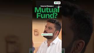 How to Choose a Mutual Fund