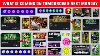 What Is Coming On Tomorrow & Next Monday In eFootball 2024 || Free Epic Player & Free Coins Campaign