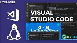 Run Linux Terminal On VS Code Editor | Visual Studio Code | ProMallu| Shorts