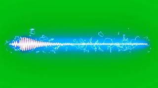 New green screen line audio apectrum best video 2022