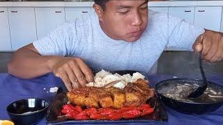 Vawksa (pork curry) /Nghalpui(Giant Hornet)/ Hmarcha(CHILLl).MUKBANG.mizoram.