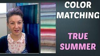 Summer Color Palette - Mix and Matching Colors for Clothing | Cool Skin Undertone | Color Analysis