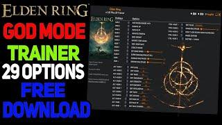 ELDEN RING TRAINER & HACK | MANY FUNCTIONS 29+ | FREE DOWNLOAD PC