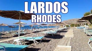 Rhodes, Greece | Lardos Town, Beach and Hiking to Saint Philippe Monastery