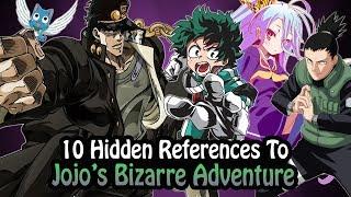 10 References To Jojo's Bizarre Adventure Hidden In Other Works!