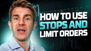 How to Use Stops and Limit Orders to Exit or Get into Trades 