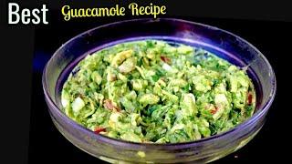 Best Guacamole Recipe|Easy guacamole |Avocado Salsa |How to make chipotle guacamole