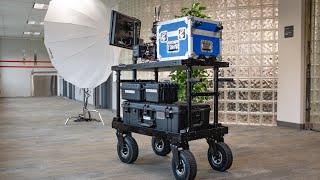 Proaim Atlas 38” Video Production Camera Cart, 500kg/1100lb Payload, Robust, Compact| Awesome Review