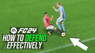 How To Always WIN The Ball Guaranteed (DEFENDING TUTORIAL) - EA FC 24