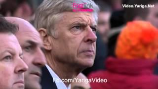 Arsenal 2 - 1 Burnley All Goals HD 30/1/2016