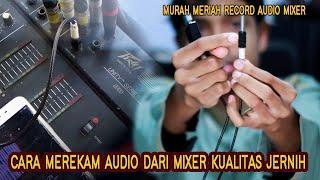 Cara Merekam Audio dari Mixer Kualitas Jernih - How to Record Audio from Mixer to Android Phone