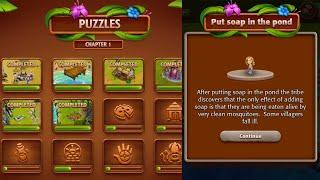 Virtual Villagers Origins 2 Puzzle 6 GARDEN