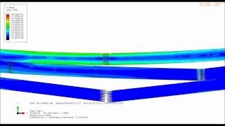 finger joint glued timber's failure by abaqus simulation
