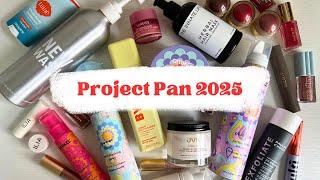 Project Pan 2025 - Makeup, Hair, & Skincare