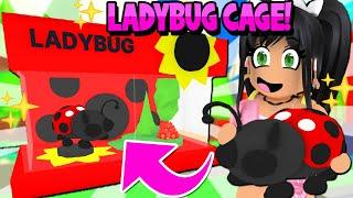 EASY LADYBUG CAGE IN ADOPT ME (roblox) HOW TO TUTORIAL