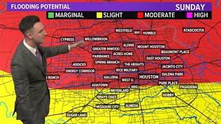 Houston weather: KHOU 11 meteorologist Pat Cavlin gives update on flooding threat