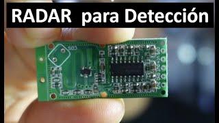  Radar de efecto Doppler para detección de movimiento RCWL-0516