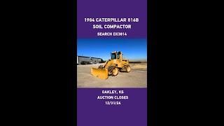 1984 Caterpillar 816B soil compactor | sold on December 31, 2024