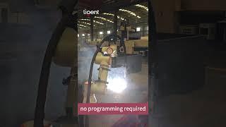 Programming-free cobot welding.#weldingrobot #cobot #weldingrobot